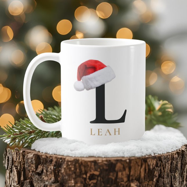 Christmas Monogram Mug (Créateur téléchargé)