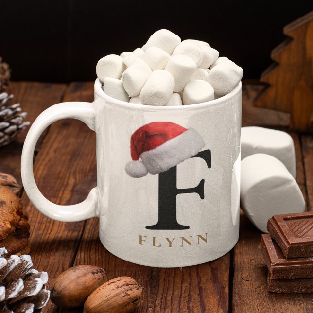 Christmas Monogram Mug (Créateur téléchargé)