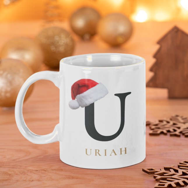 Christmas Monogram Mug (Créateur téléchargé)