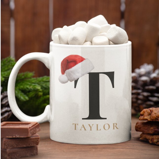 Christmas Monogram Mug (Créateur téléchargé)