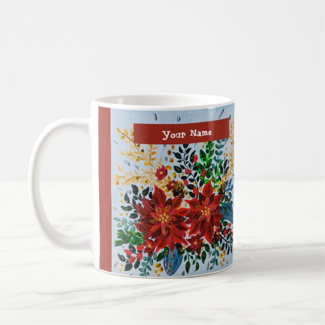 Christmas Mug (Ajouter un nom) (Gauche)