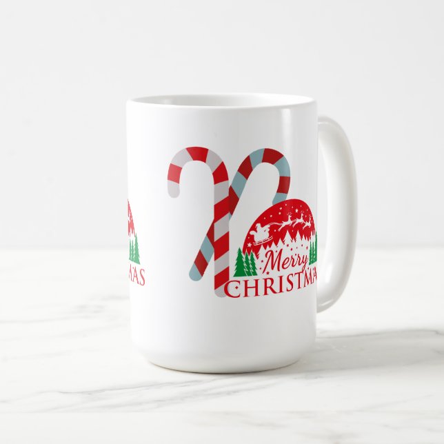 Christmas Mug – Festive Holiday Coffee Cup (Devant droit)