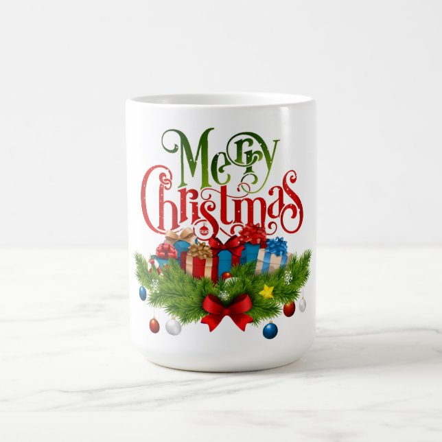 Christmas Mug | Festive Holiday Coffee Cup by Kali (Centre)