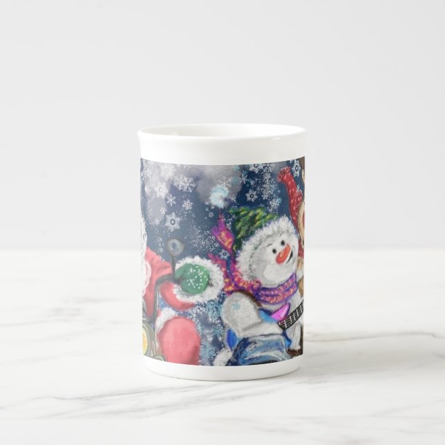 Christmas Mug Gift Happy Christmas Band - Fun (Devant)