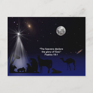 Christmas, Nativity, carte postale