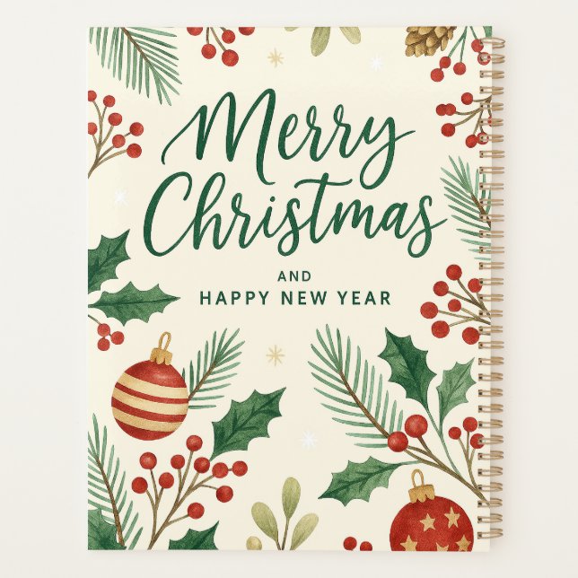 Christmas & New Year Holiday Card (Dos)