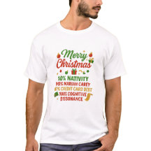 Christmas Nonsense A- Men's Basic T-Shirt