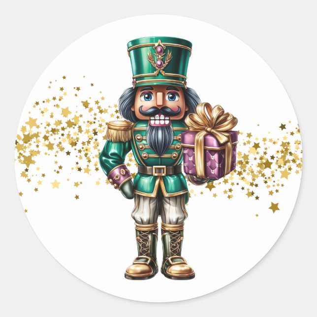 Christmas Nutcracker Stickers  (Devant)