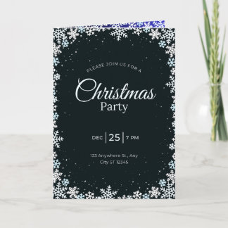 Christmas party invitation