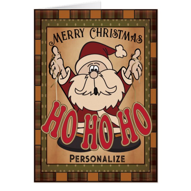 Christmas Père Noël Fun (Devant)