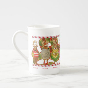 CHRISTMAS REINDEER Bone China Mug