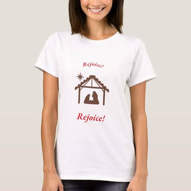 Christmas Religious T-shirt (Devant)