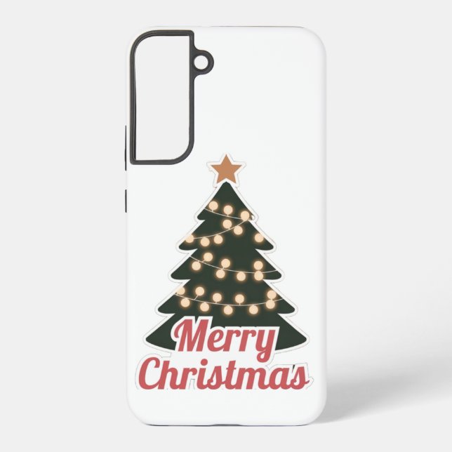 Christmas Samsung Galaxy S22 Plus Coque : Festive (Verso)