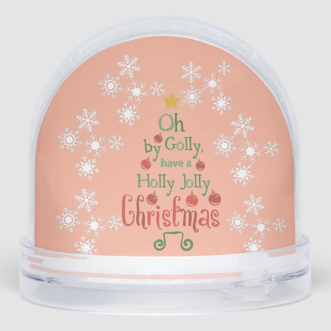 Christmas Snow Globe (Arrière)