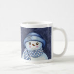 Christmas Snowman Mug<br><div class="desc">Le dessin est tiré d'une illustration originale.</div>