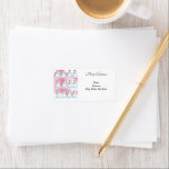 Christmas Snowman Retour / Étiquette de adresse d'<br><div class="desc">Adresse de retour de Noël Étiquettes Cette étiquette d'adresse de retour de Noël customisée est attrayante pour les services de messagerie Père Noël. Quelque chose pour tous,  Maria lurdis afonso,  https://www.zazzle.com/succeedinbeautybarb</div>