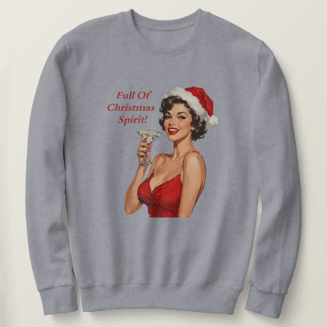 Christmas Spirit Sweatshirt (Design devant)