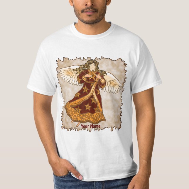 Christmas Star Angel T-Shirt (Devant)