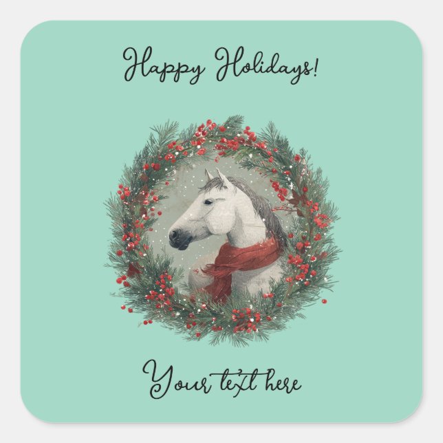 Christmas sticker  (Devant)