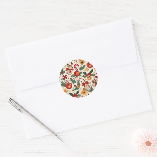 christmas stickers (Enveloppe)