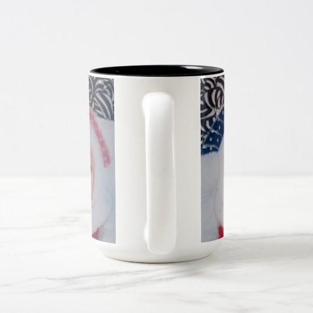 Christmas Surprise cute kids Mug (Poignée)