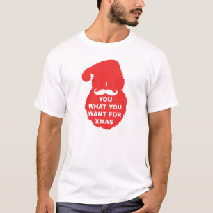 CHRISTMAS T-SHIRT Je vous moustache quoi, pour No