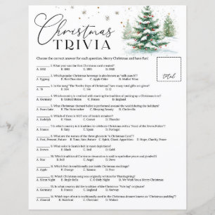Christmas Trivia Jeu de Fêtes