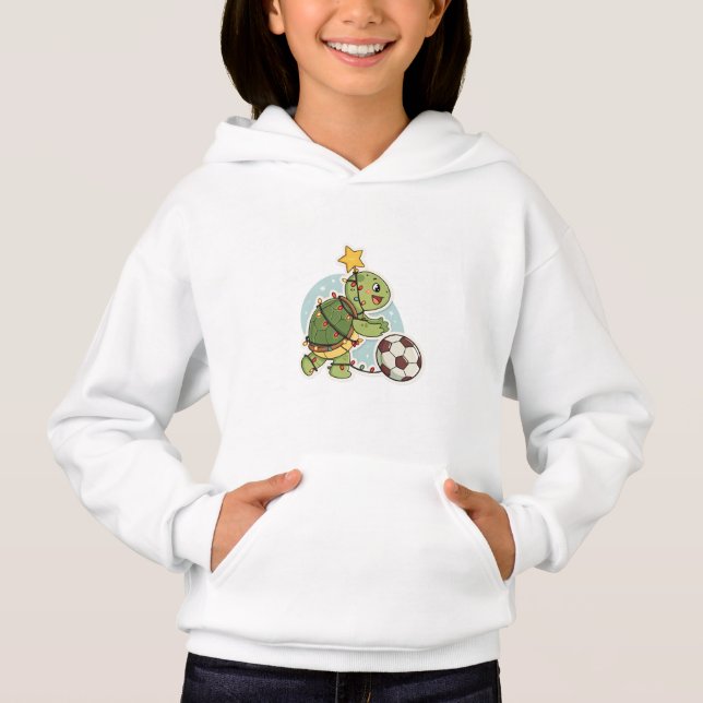 Christmas Turtle with Soccer Ball (Devant)