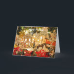 Christmas Village Winter Wonderland Carte de voeux<br><div class="desc">Christmas Village Winter Wonderland Carte de voeux.</div>