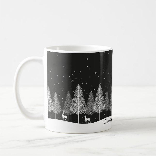 Christmas  white Mug (Gauche)