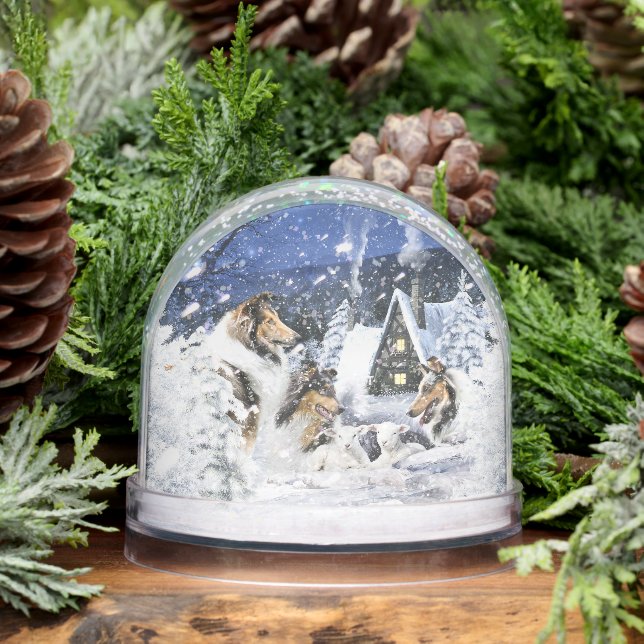 Christmas Winter Fairy Tale, Collies and Lambs - (Hiver)