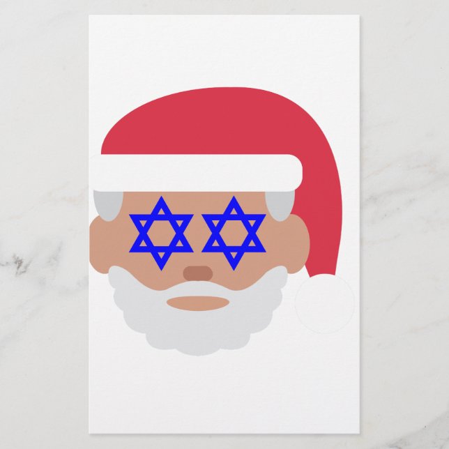 christmukah santa claus emoji (Devant)