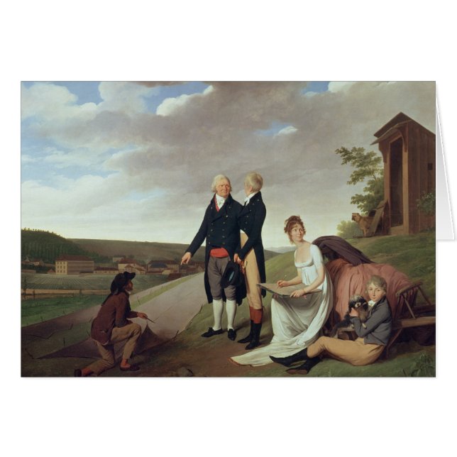 Christophe-Philippe Oberkampf et famille (Devant horizontal)