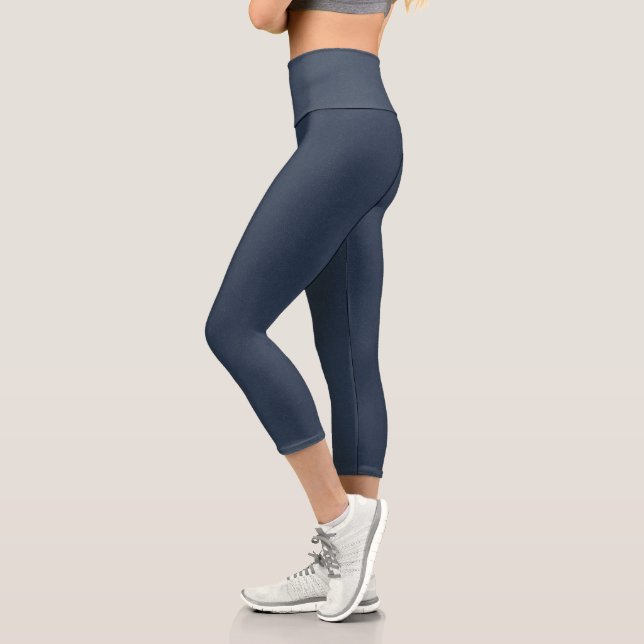 Chroma Textura - Leggings Capri taille haute Crépu (Gauche)