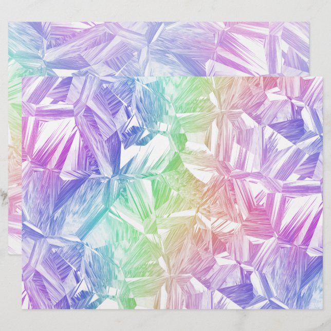 chromatic reality : paper sheet (Devant / Derrière)