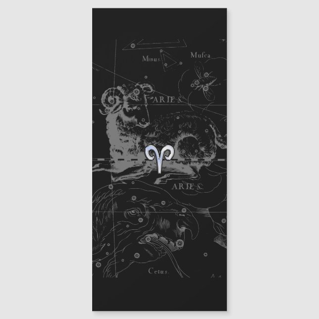 Chrome comme Aries Zodiac Connexion Hevelius (Devant)