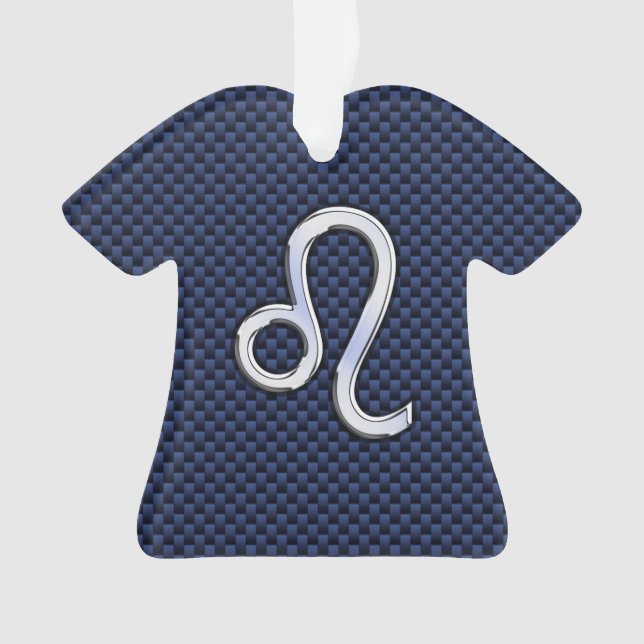 Chrome Comme Leo Zodiac Panneau Bleu Fibre de carb (devant)