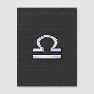 Chrome Comme Libra Symbole Zodiac Serpent Décor de