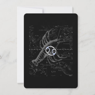Chrome comme signe du cancer Zodiac sur Hevelius