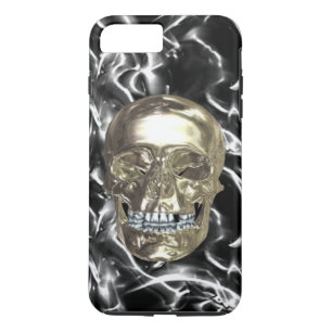 Chrome électrique Skull iPhone 7 Coque