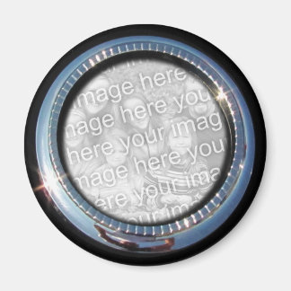 Chrome modèle circulaire ~ aimant
