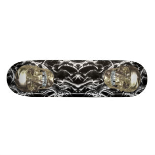 Chrome Skuls Skateboard