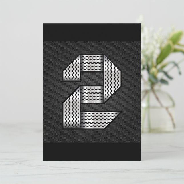 Chromium Numéro Deux Invitations (Créateur téléchargé)