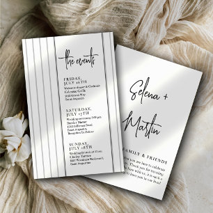 Chronologie des événements du Mariage de script li