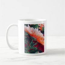 Chrysanthème 11 oz Mug classique
