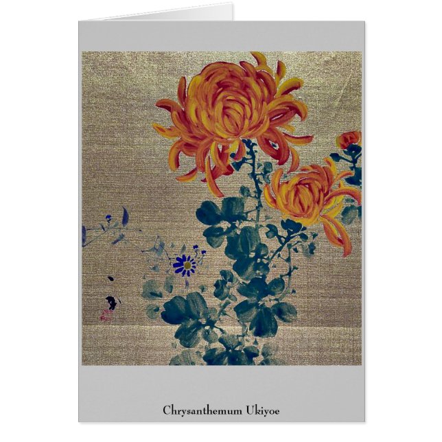 Chrysanthème Ukiyoe (Devant)