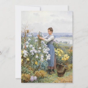 Chrysanthèmes   Daniel Ridgway Knight