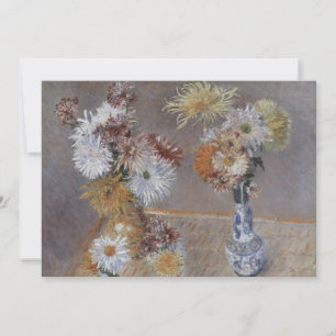 Chrysanthèmes par Gustave Caillebotte