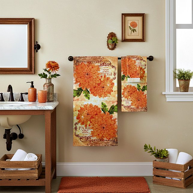 Chrysanthèmes vintage d'automne (Créateur téléchargé)