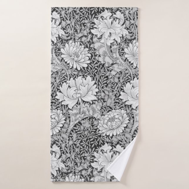 Chrysanthemum Gray, William Morris (Serviette de bain)